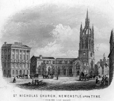 St. Nicholas Church, Newcastle-Upon-Tyne by English School